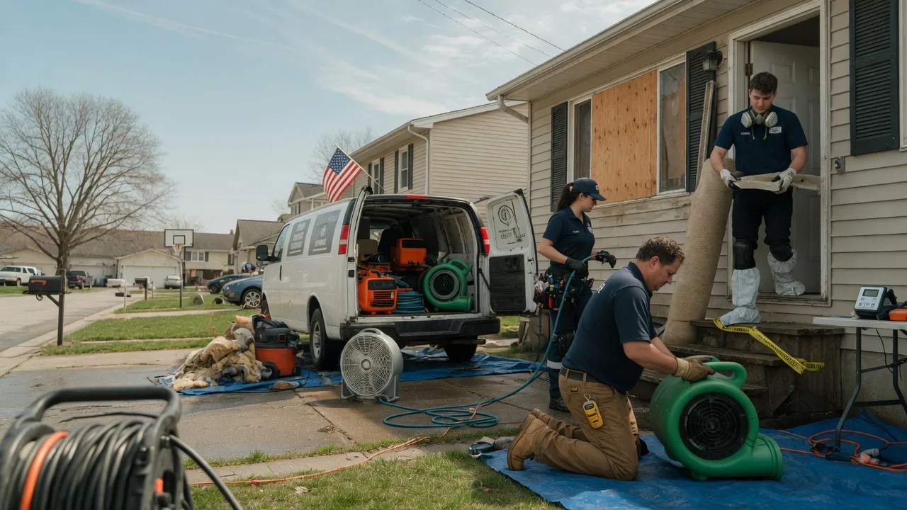 Water Damage Restoration in Coy, AL near me